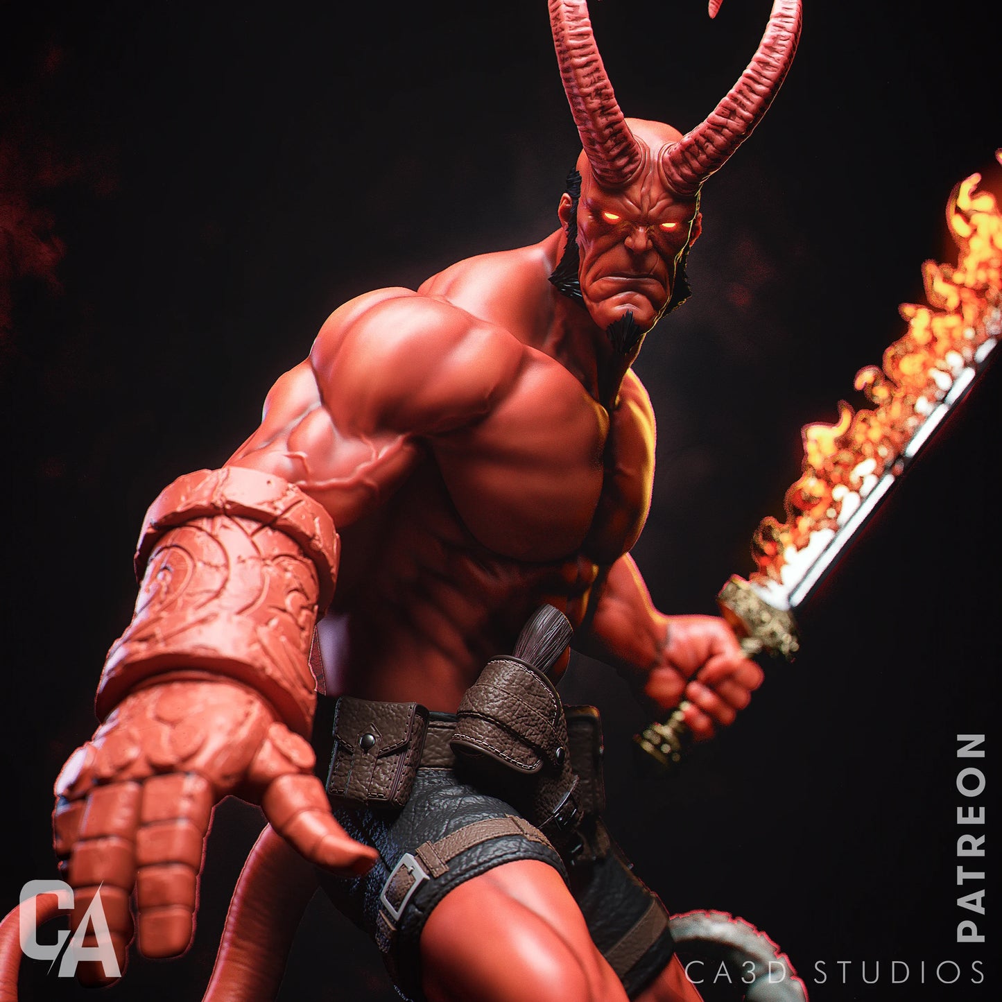 Hellboy | Handcrafted Figure