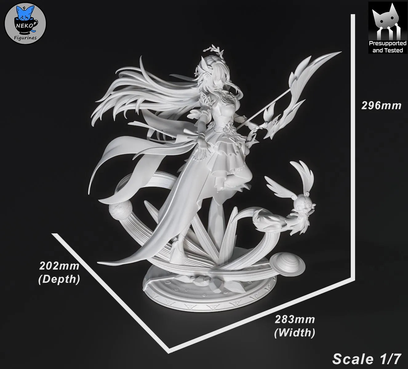 Cyrene | Honkai Star Rail | Handcrafted Figure