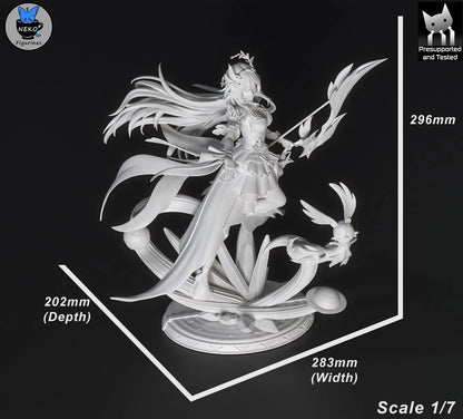 Cyrene | Honkai Star Rail | Handcrafted Figure