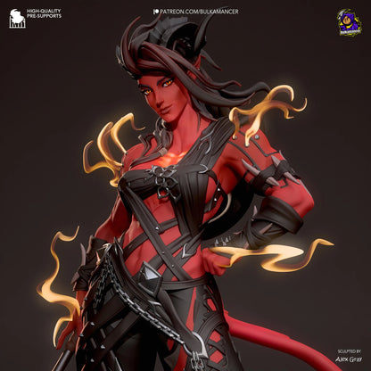 Karlach | Baldur’s Gate 3 | Handcrafted Figure