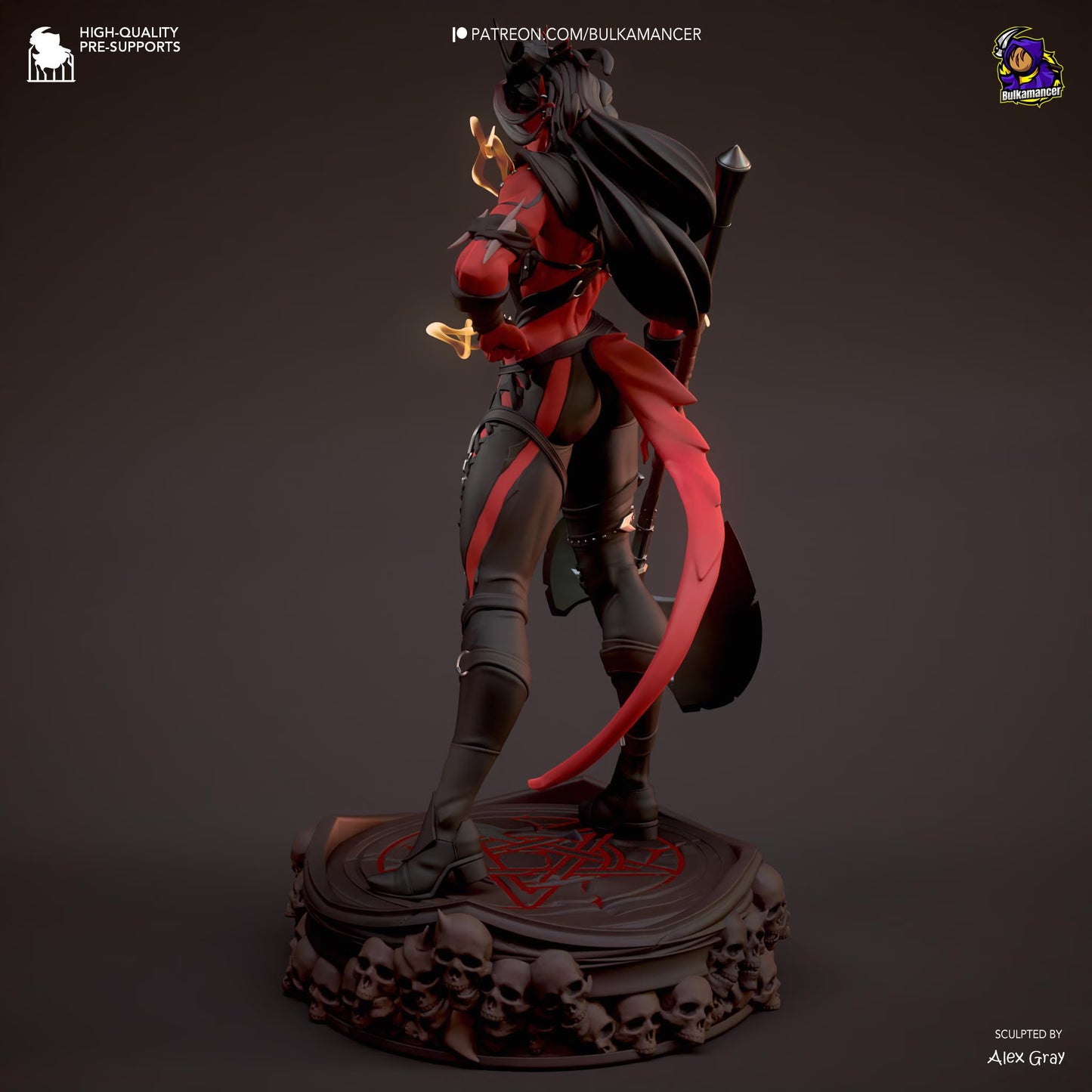 Karlach | Baldur’s Gate 3 | Handcrafted Figure
