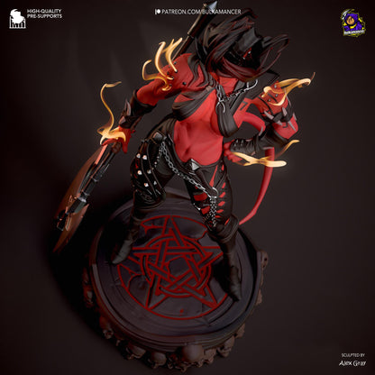 Karlach | Baldur’s Gate 3 | Handcrafted Figure