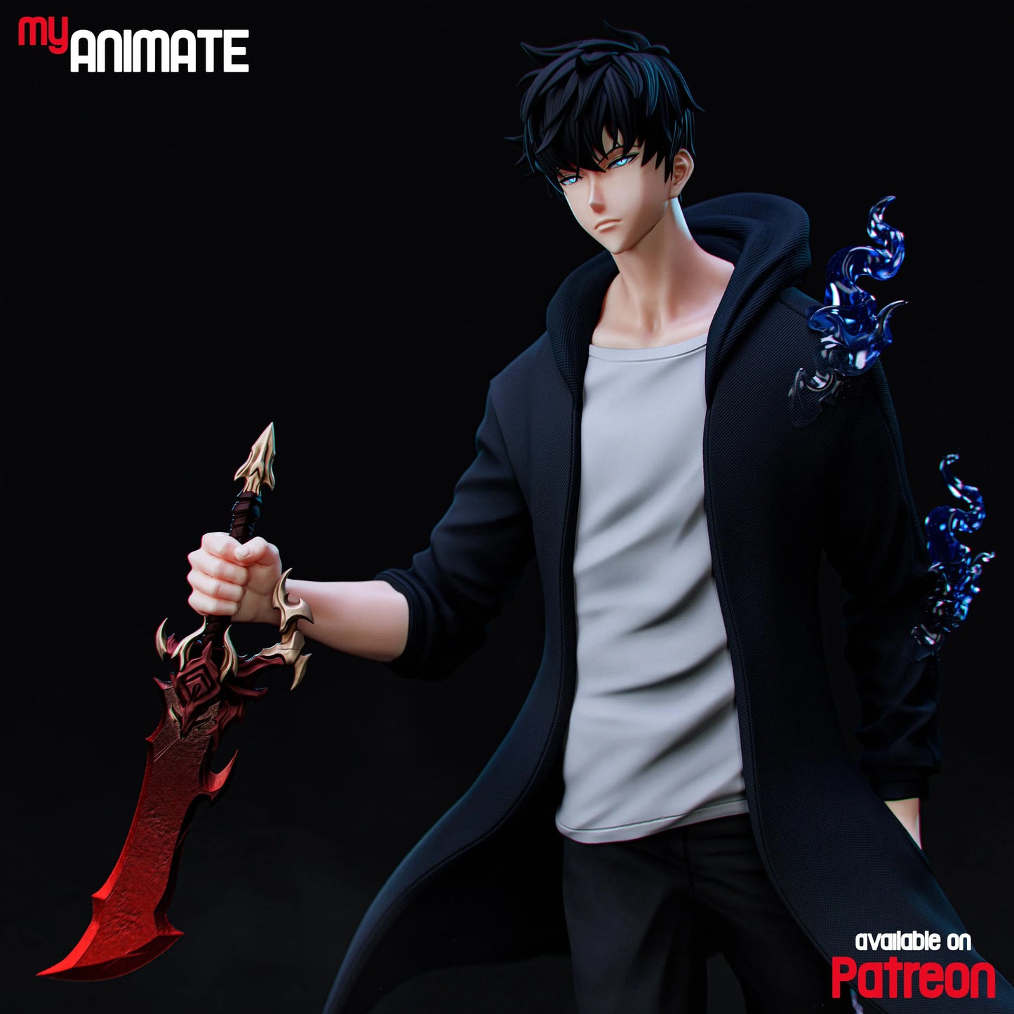 Sung Jin-Woo | Solo Leveling | Handcrafted Figure