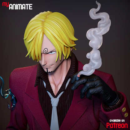 Stylish Chef Fighter | Handcrafted Figure