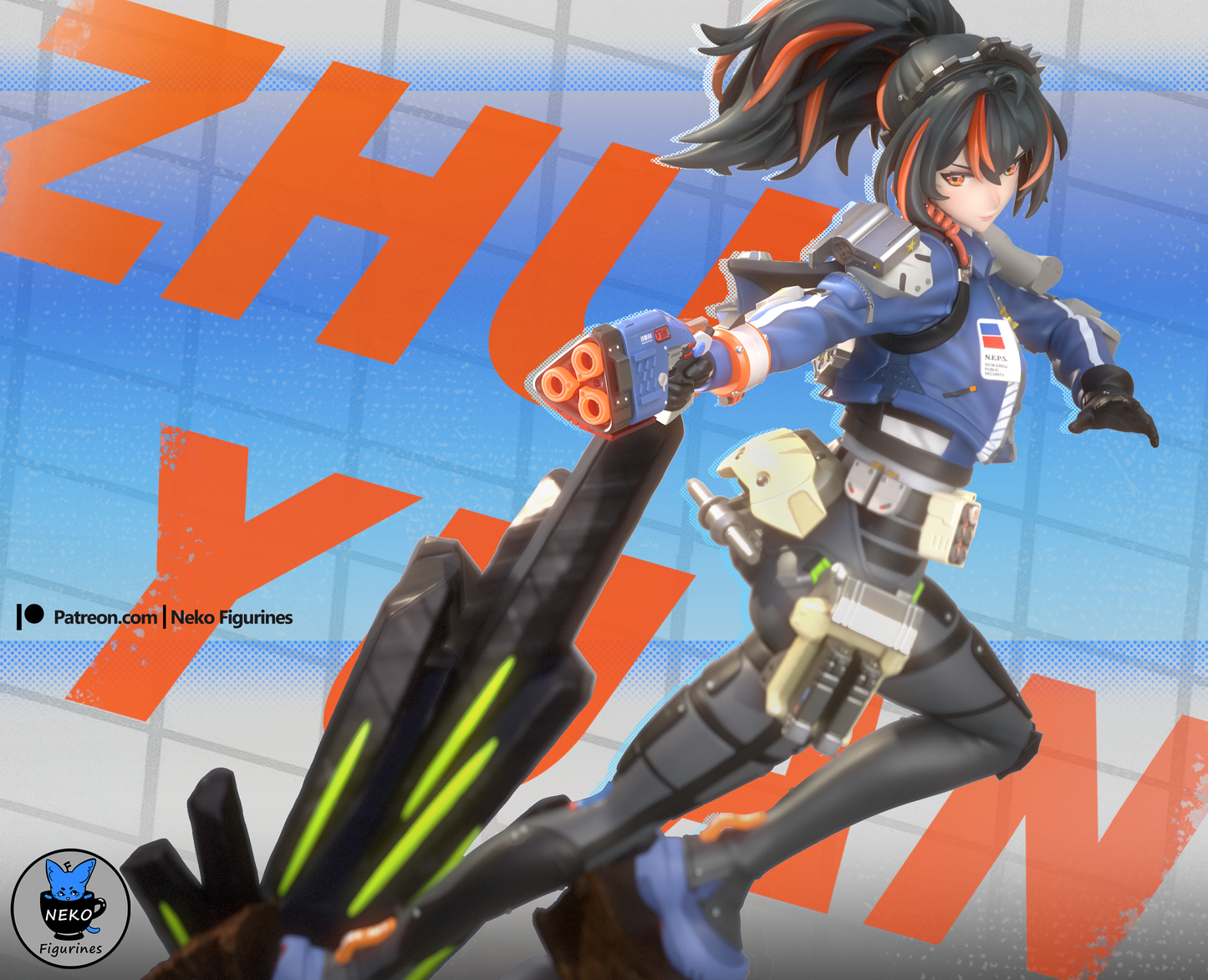 Zhu Yuan | Zenless Zone Zero | Handcrafted Figure