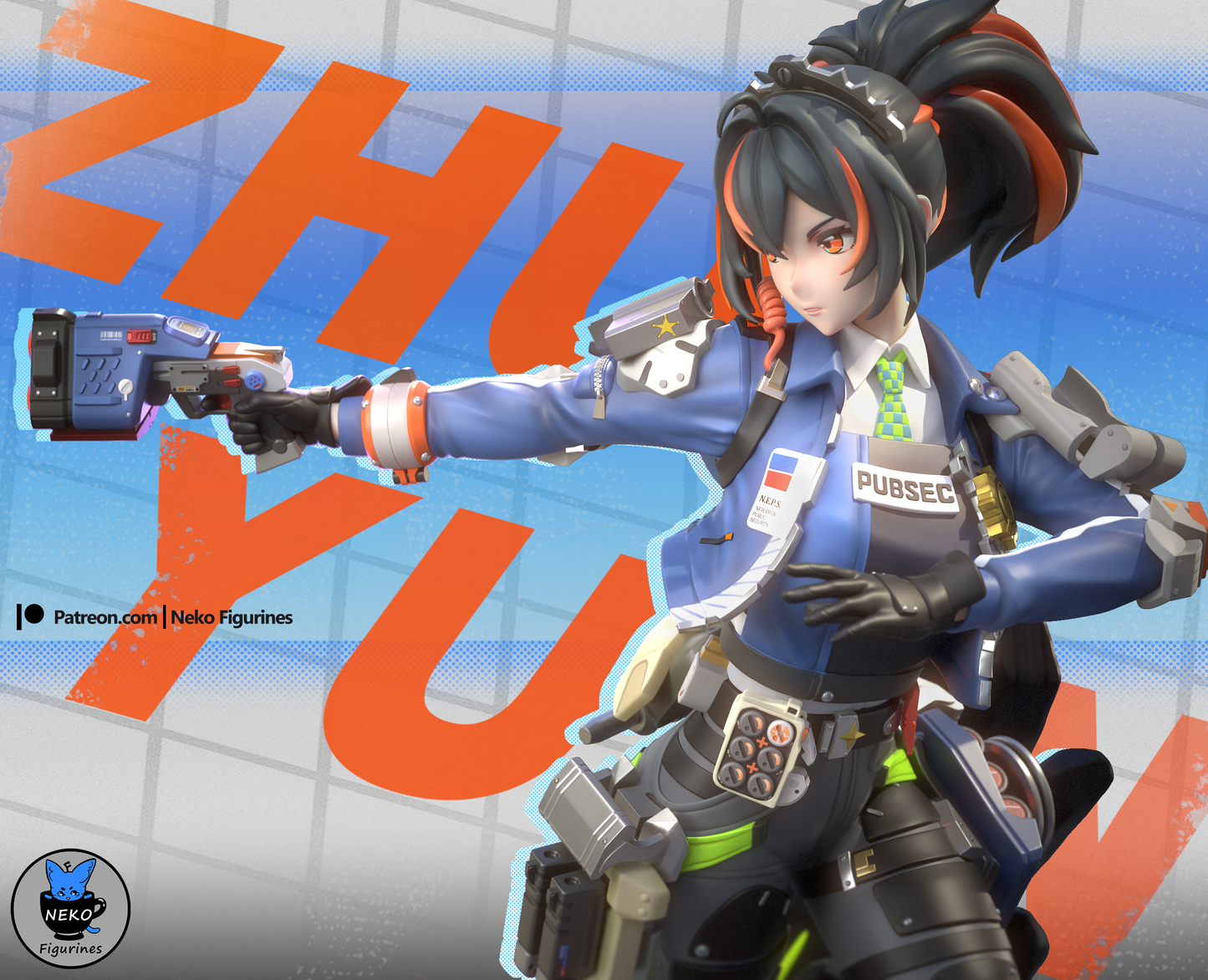 Zhu Yuan | Zenless Zone Zero | Handcrafted Figure