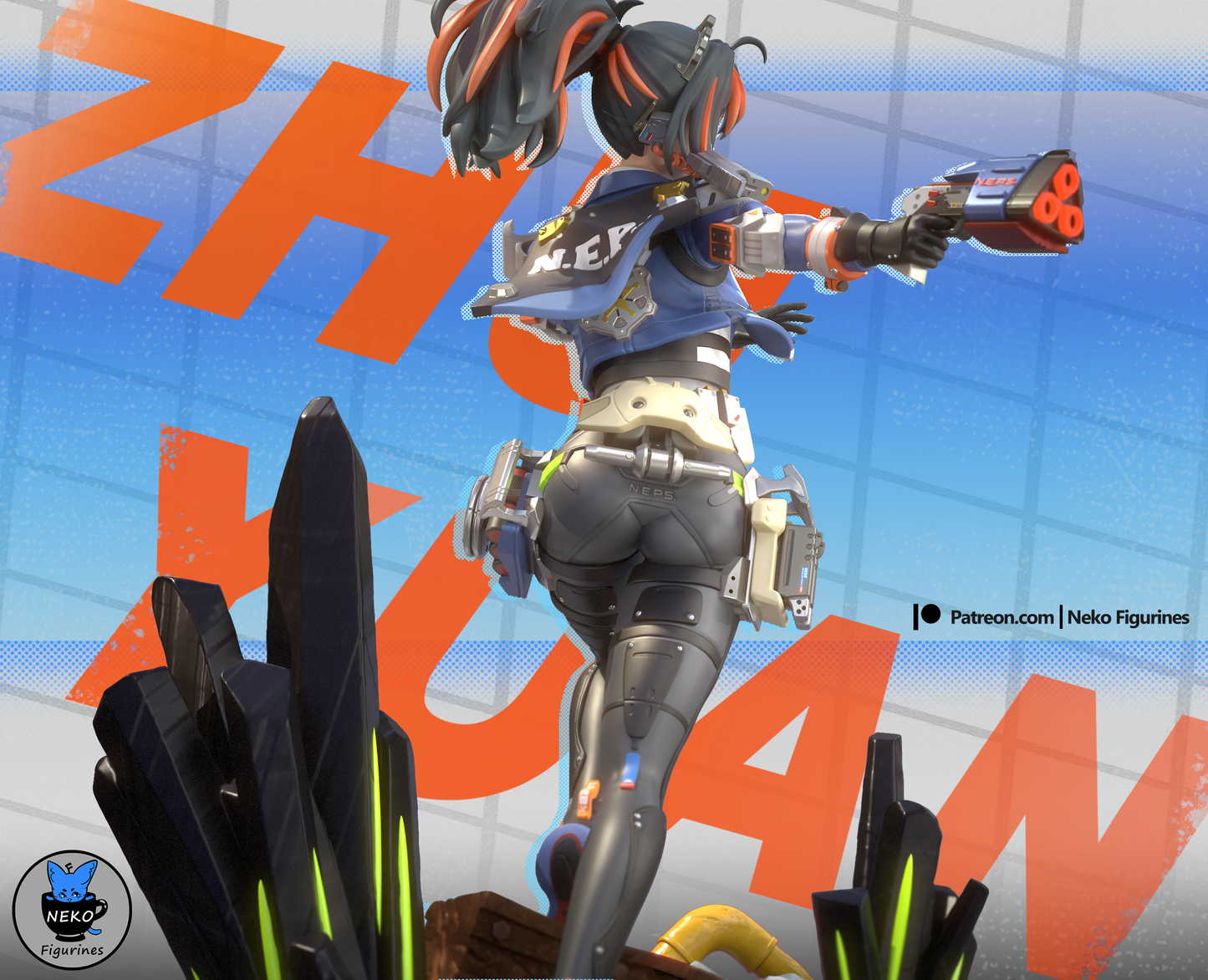 Zhu Yuan | Zenless Zone Zero | Handcrafted Figure