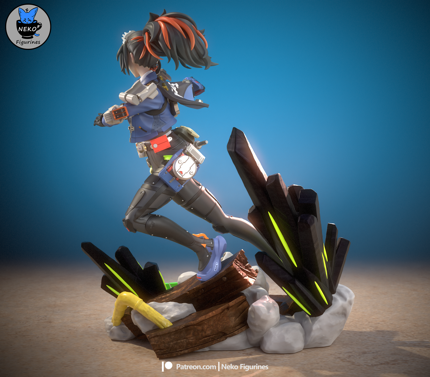 Zhu Yuan | Zenless Zone Zero | Handcrafted Figure