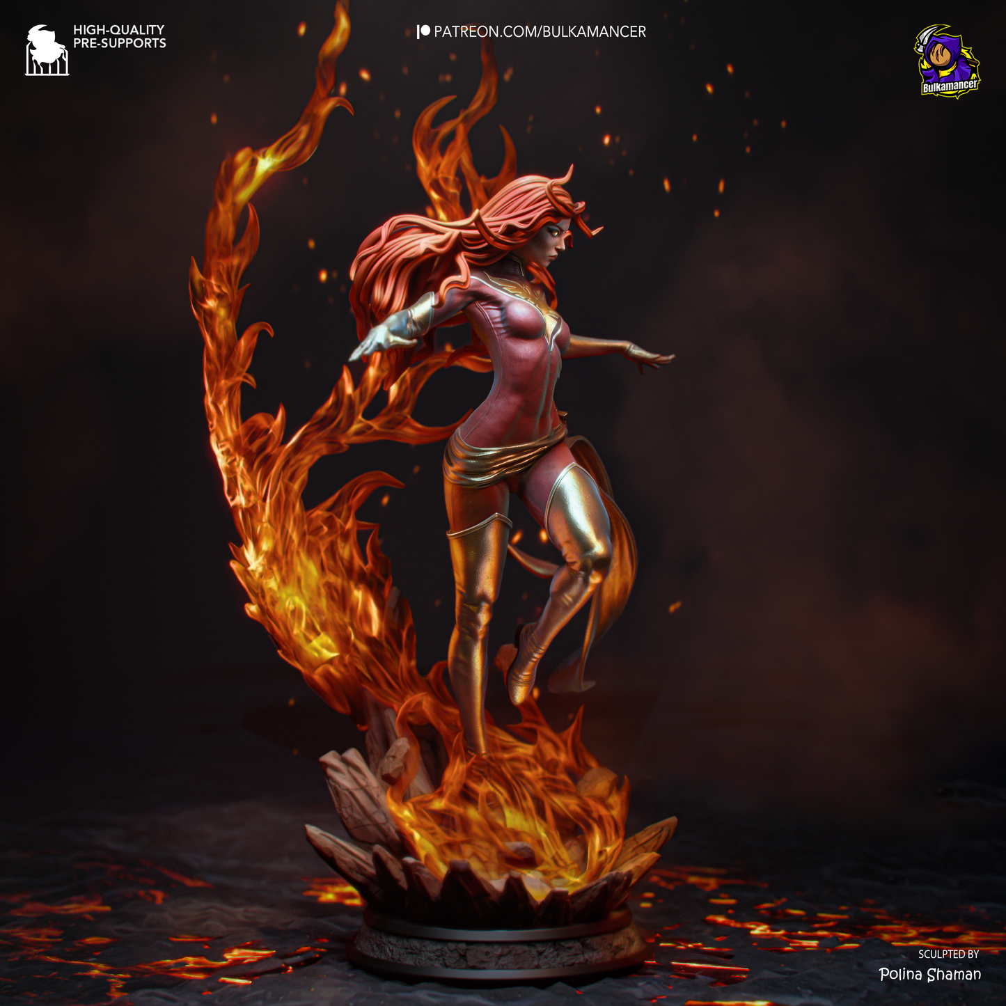 Dark Phoenix | X-Men | Handcrafted Figure