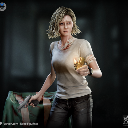 Grace FBI Agent | Survival Horror Game | Handcrafted Figure