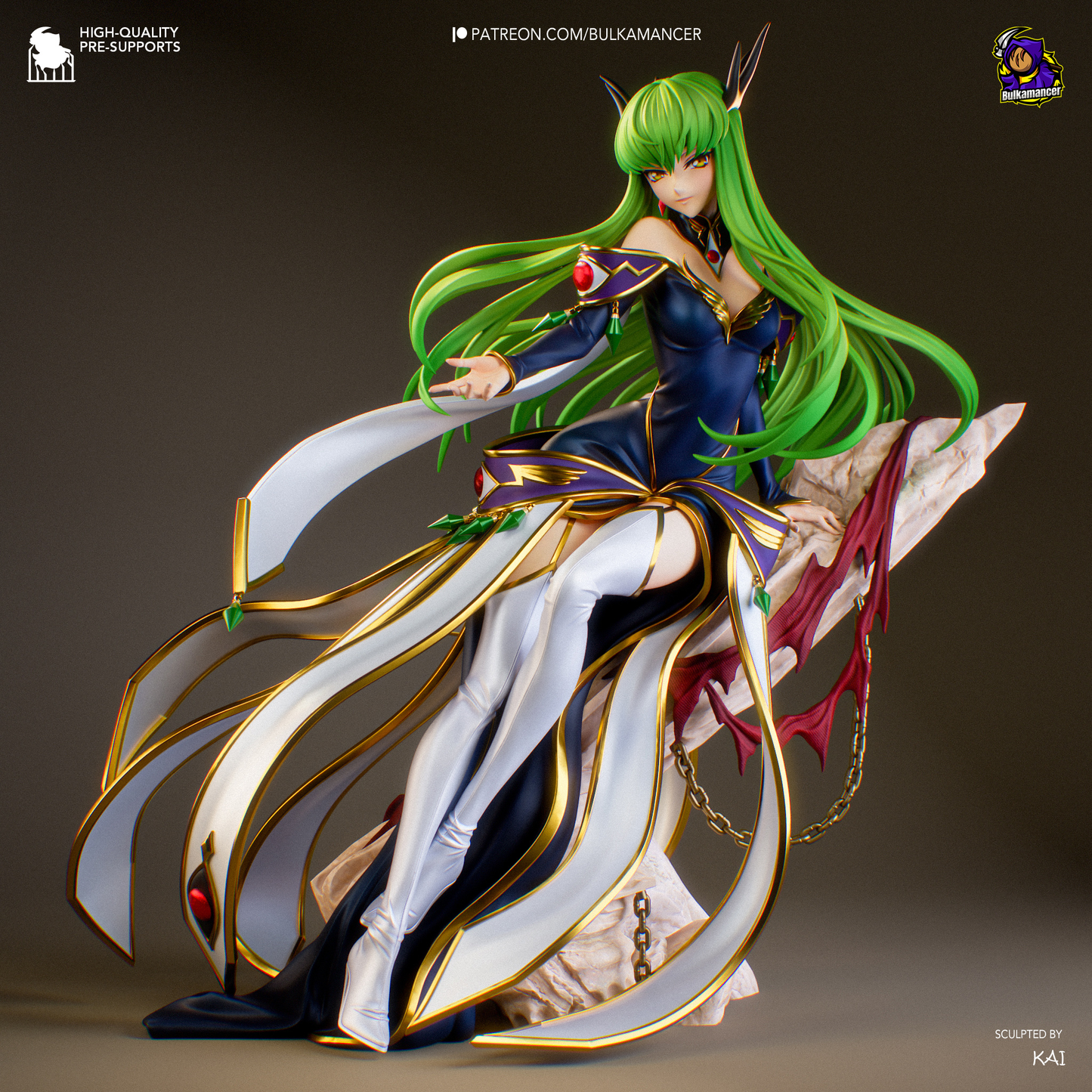 Empress CC | Code Geass | Handcrafted Figure