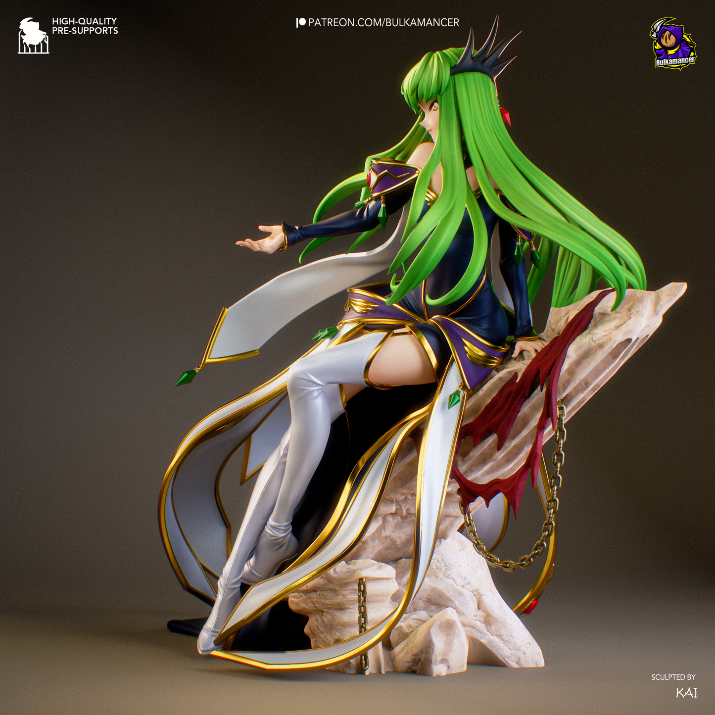 Empress CC | Code Geass | Handcrafted Figure