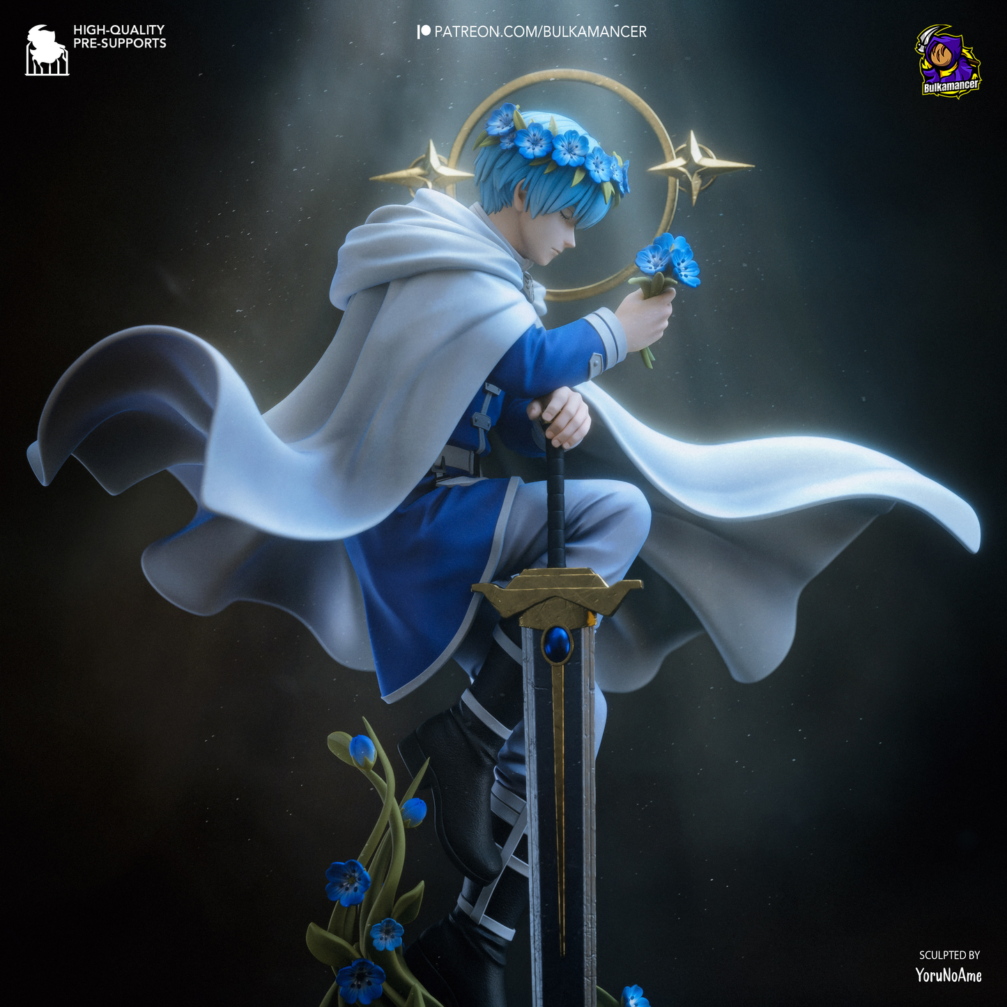 Himmel | Frieren Beyond Journey's End | Handcrafted Figure