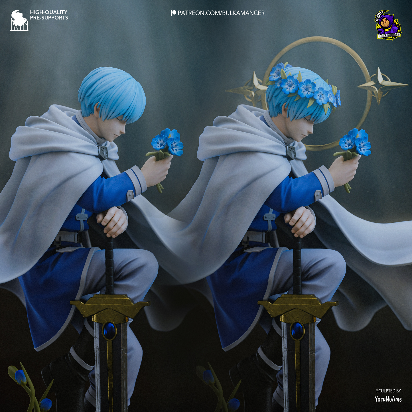 Himmel | Frieren Beyond Journey's End | Handcrafted Figure