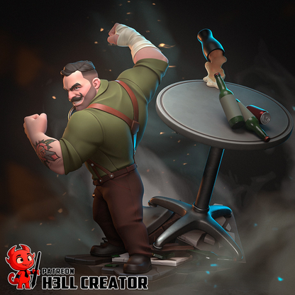 Punch Up | Dispatch | Handcrafted Figure