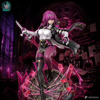 Kafka | Honkai Star Rail | Handcrafted Figure