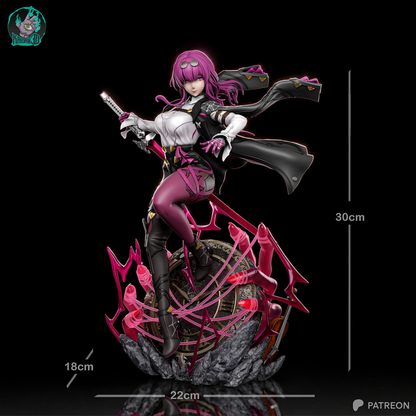 Kafka | Honkai Star Rail | Handcrafted Figure