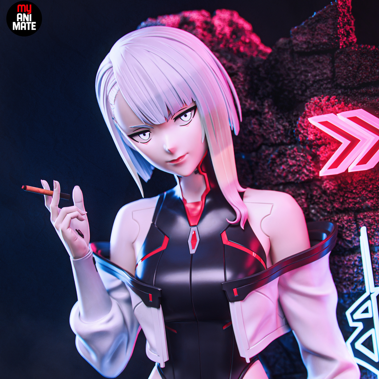 Lucy | Cyberpunk: Edgerunners | Handcrafted Figure