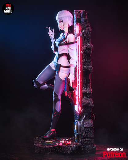 Lucy | Cyberpunk: Edgerunners | Handcrafted Figure