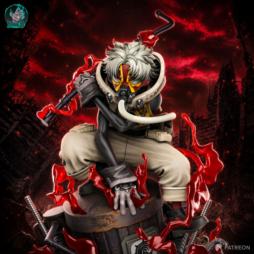 Trash Realm Survivor | Handcrafted Figure