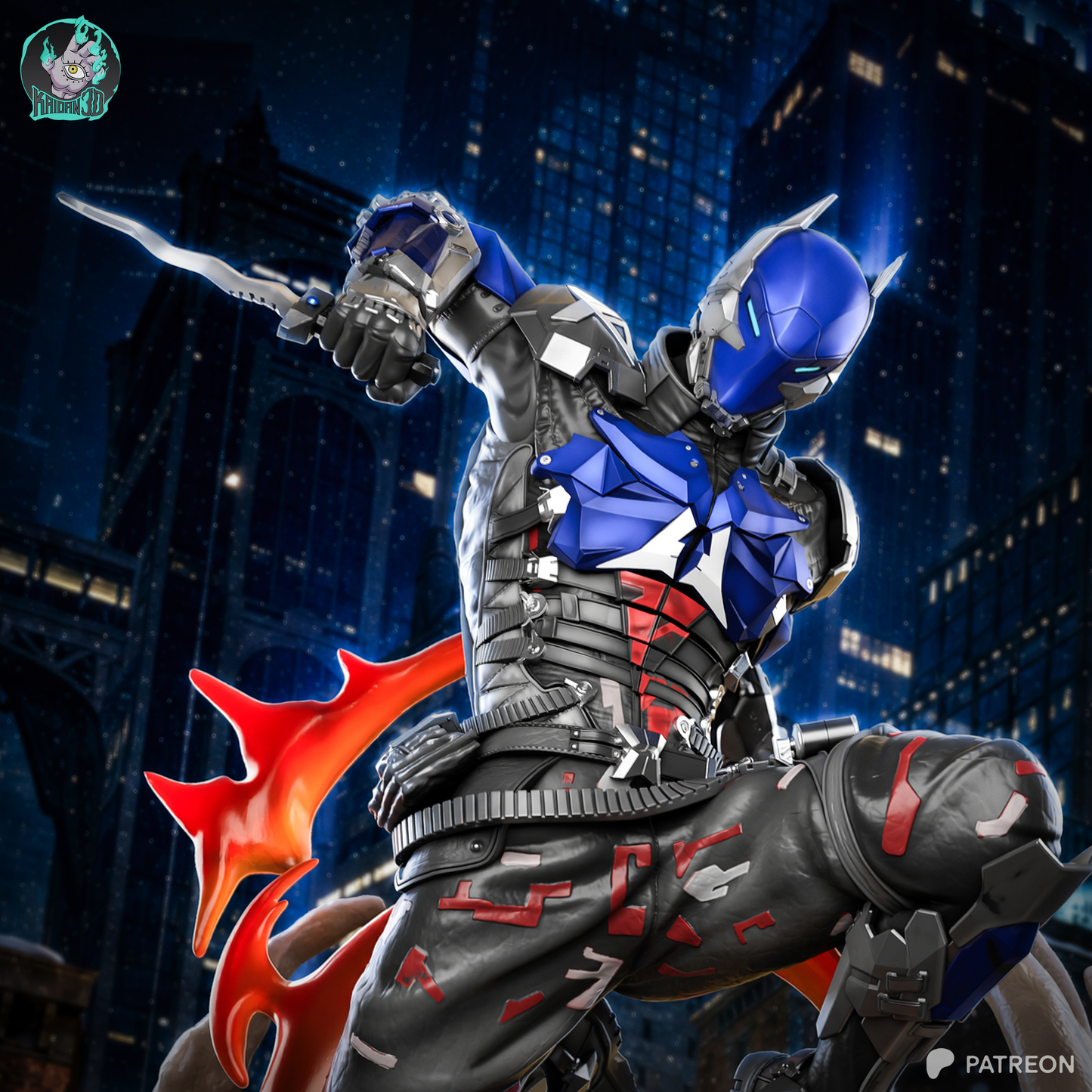 Dark Knight Vigilante | Handcrafted Figure