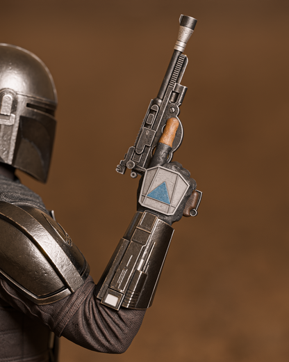 Armored Bounty Hunter | Handcrafted Figure
