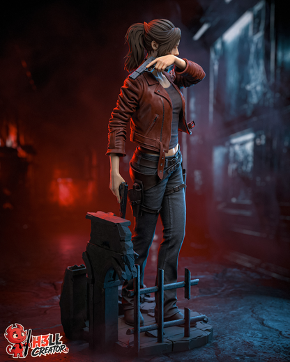 Red Jacket Survivor | Handcrafted Figure