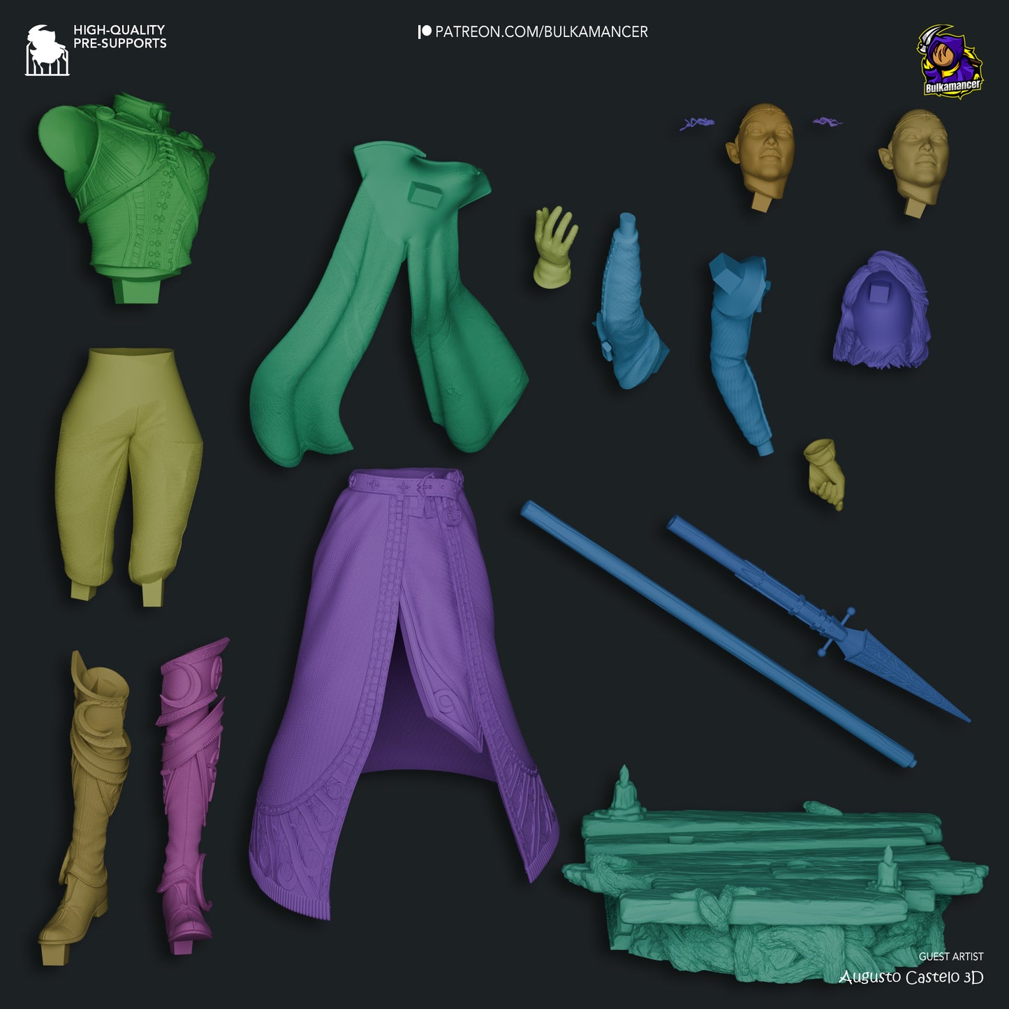 Isobel | Baldur's Gate 3 | Handcrafted Figure