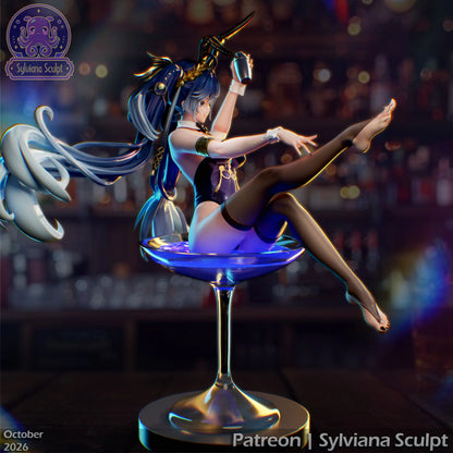 Moonlit Bunny | Handcrafted Figure