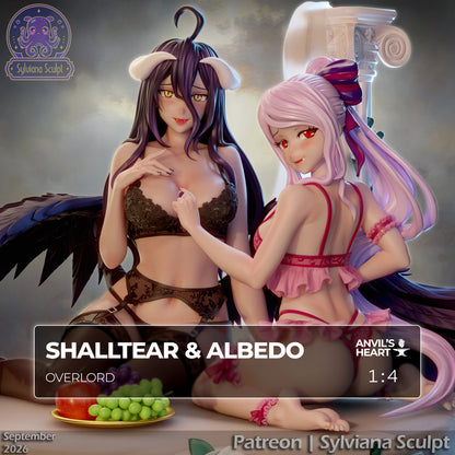 Vampire Lady & Dark Succubus | Handcrafted Figure