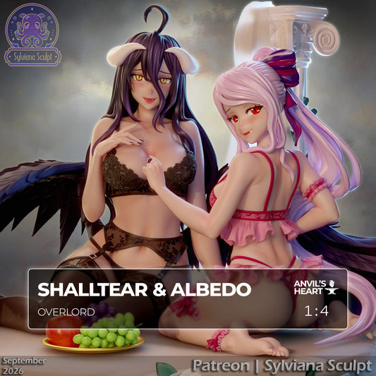 Vampire Lady & Dark Succubus | Handcrafted Figure