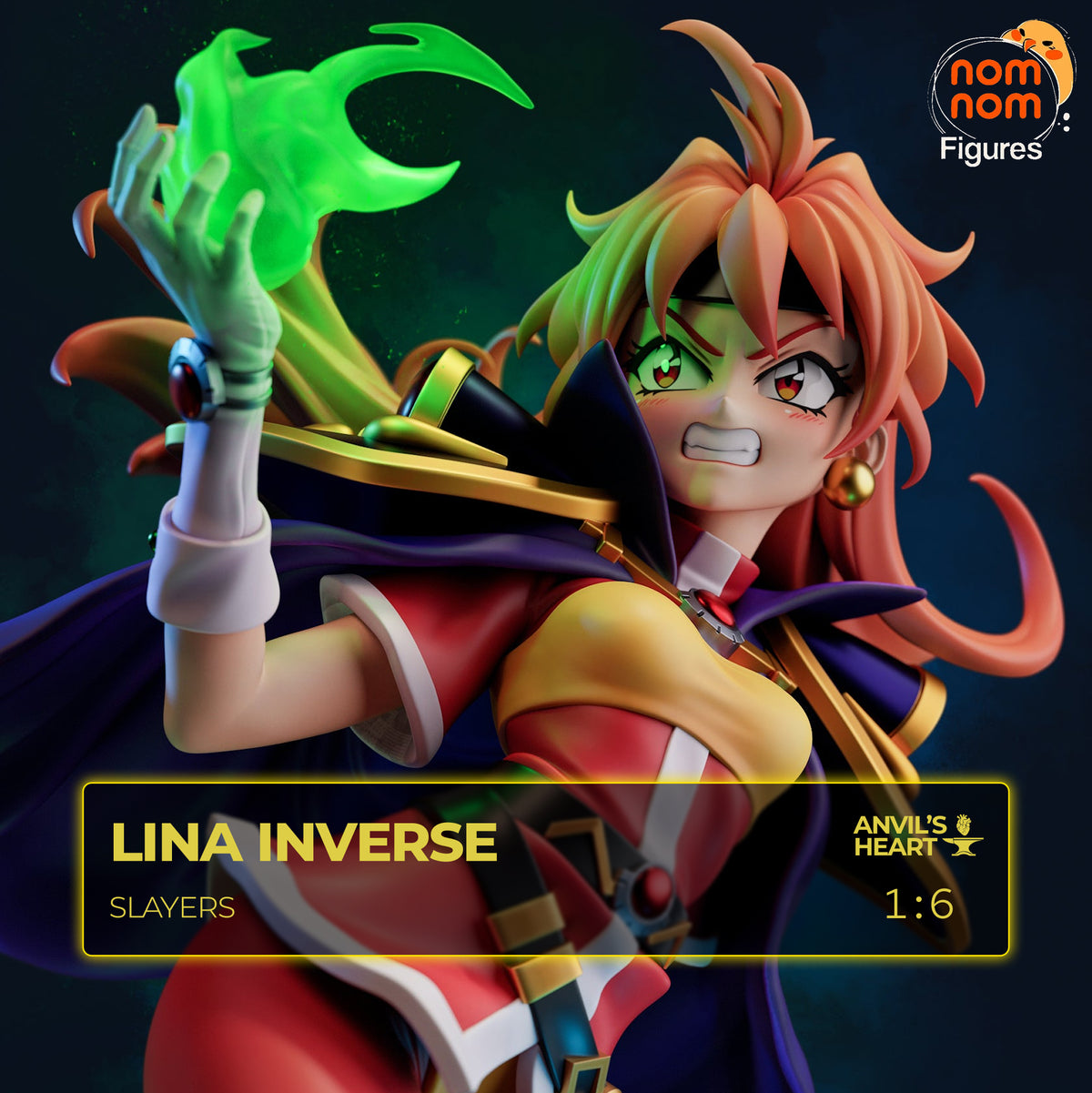 Fiery Sorceress | Handcrafted Figure