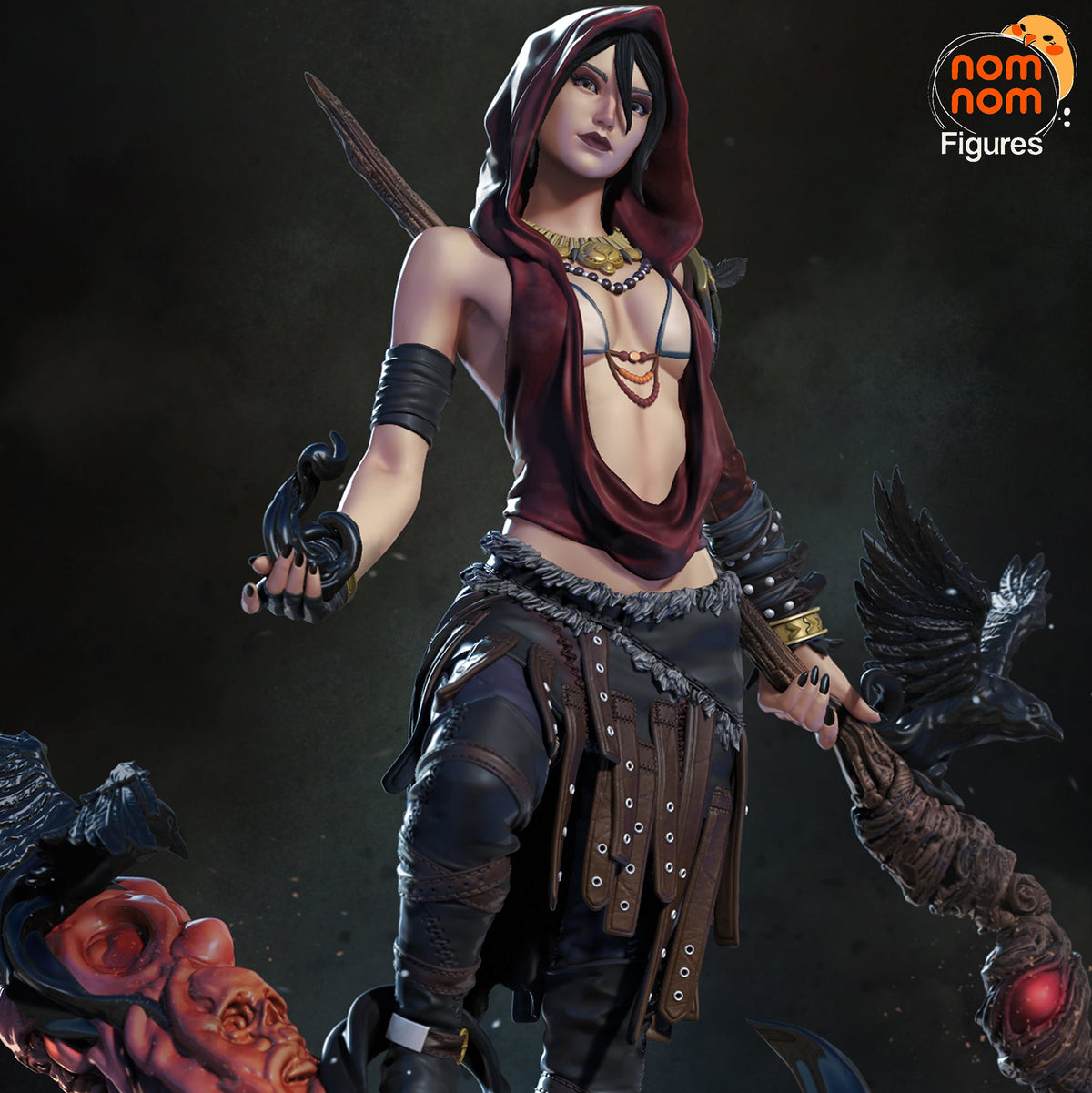 Wild Arcane Witch | Handcrafted Figure