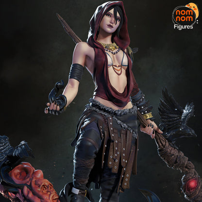 Wild Arcane Witch | Handcrafted Figure