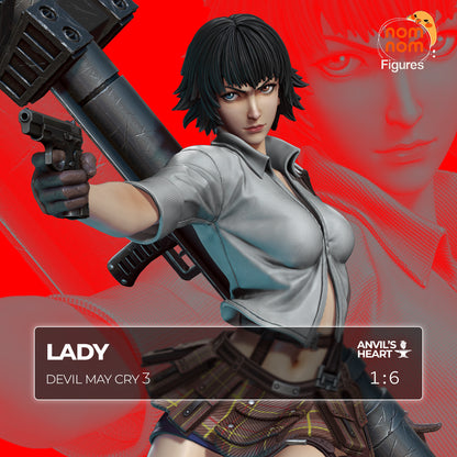Crimson Gunslinger  | Handcrafted Figure