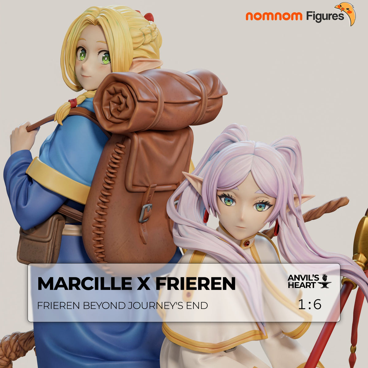 Blonde Mage & Elven Mage | Handcrafted Figure