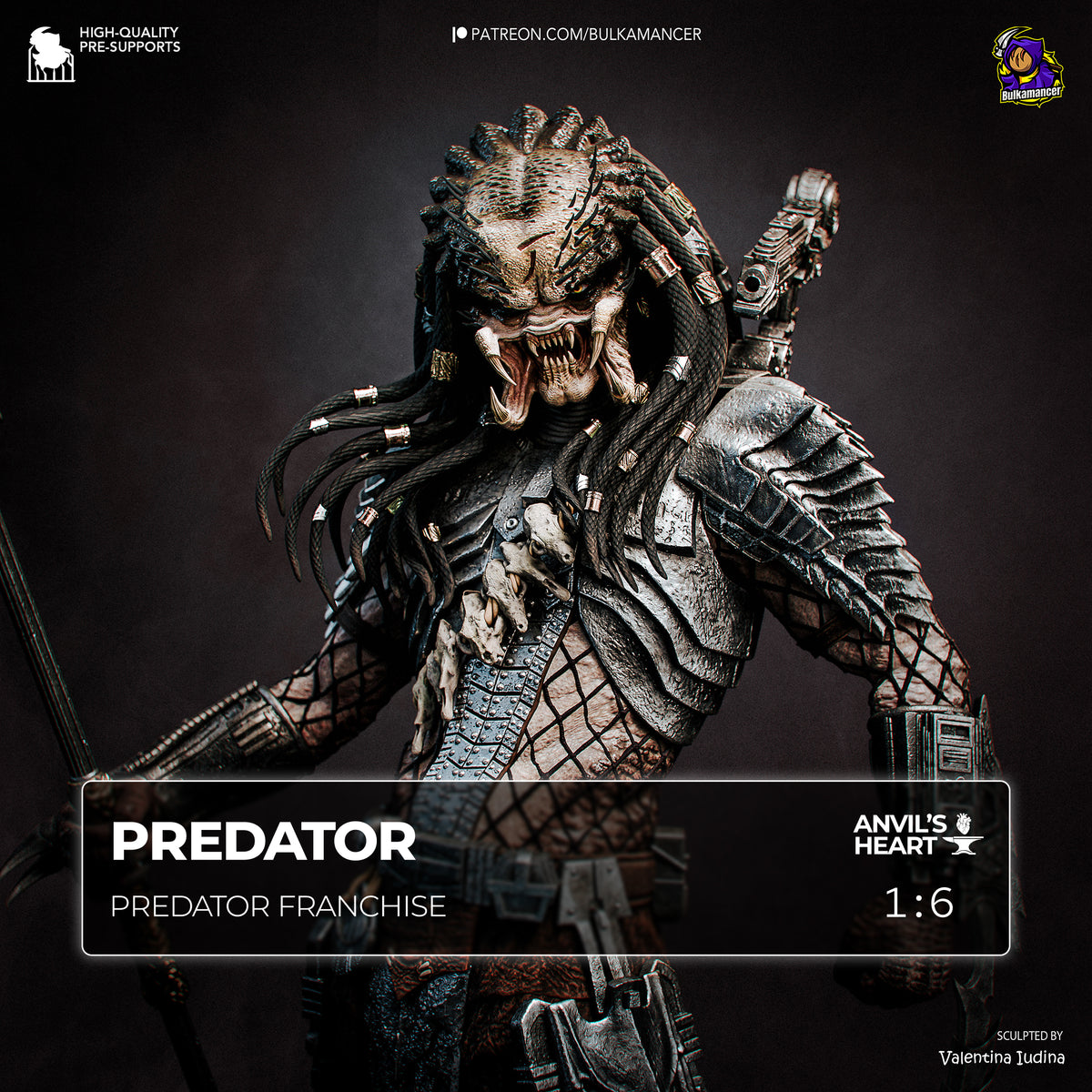 Alien Hunter | Handcrafted Figure