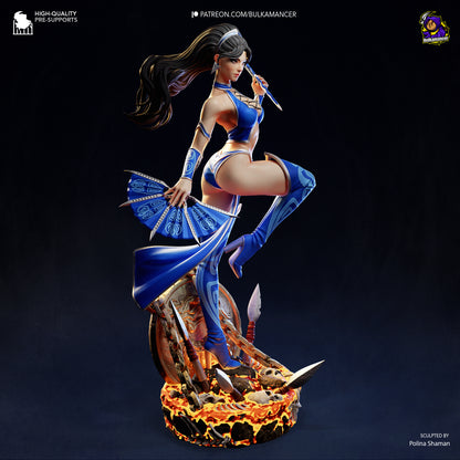 Kitana | Mortal Kombat | Handcrafted Figure