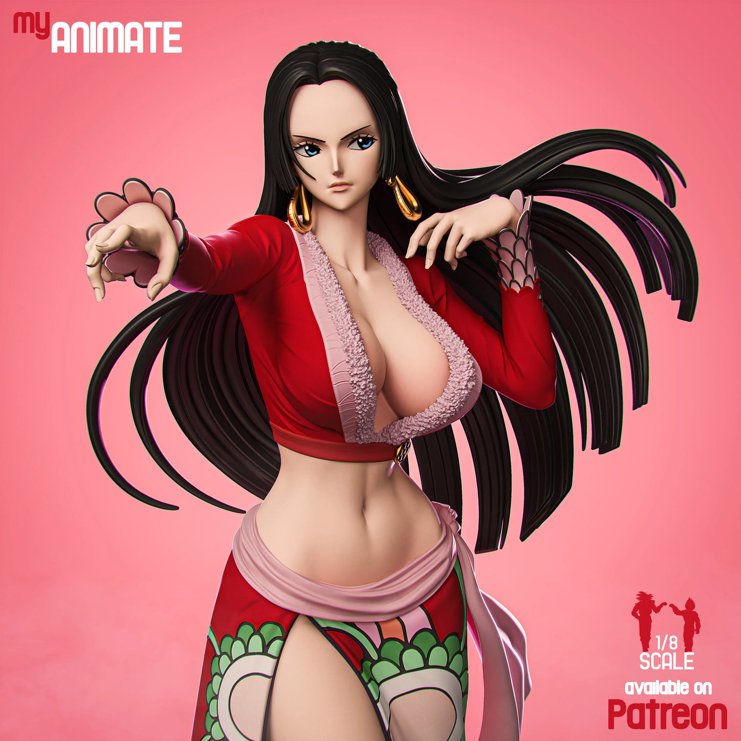 The Pirate Empress | Handcrafted Figure