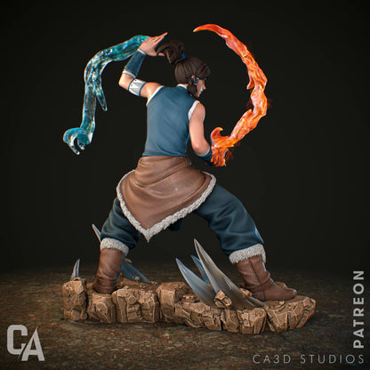 Water Avatar | Handcrafted Figure