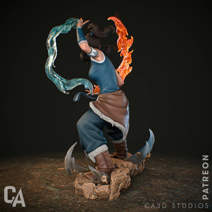 Water Avatar | Handcrafted Figure