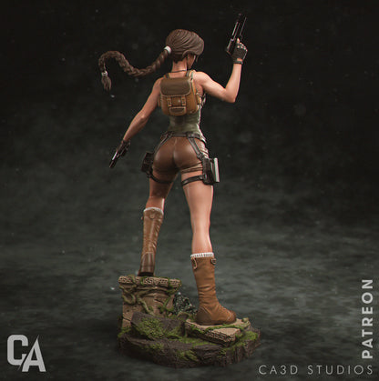 Lara Croft | Collectible Figure | Handcrafted Figure