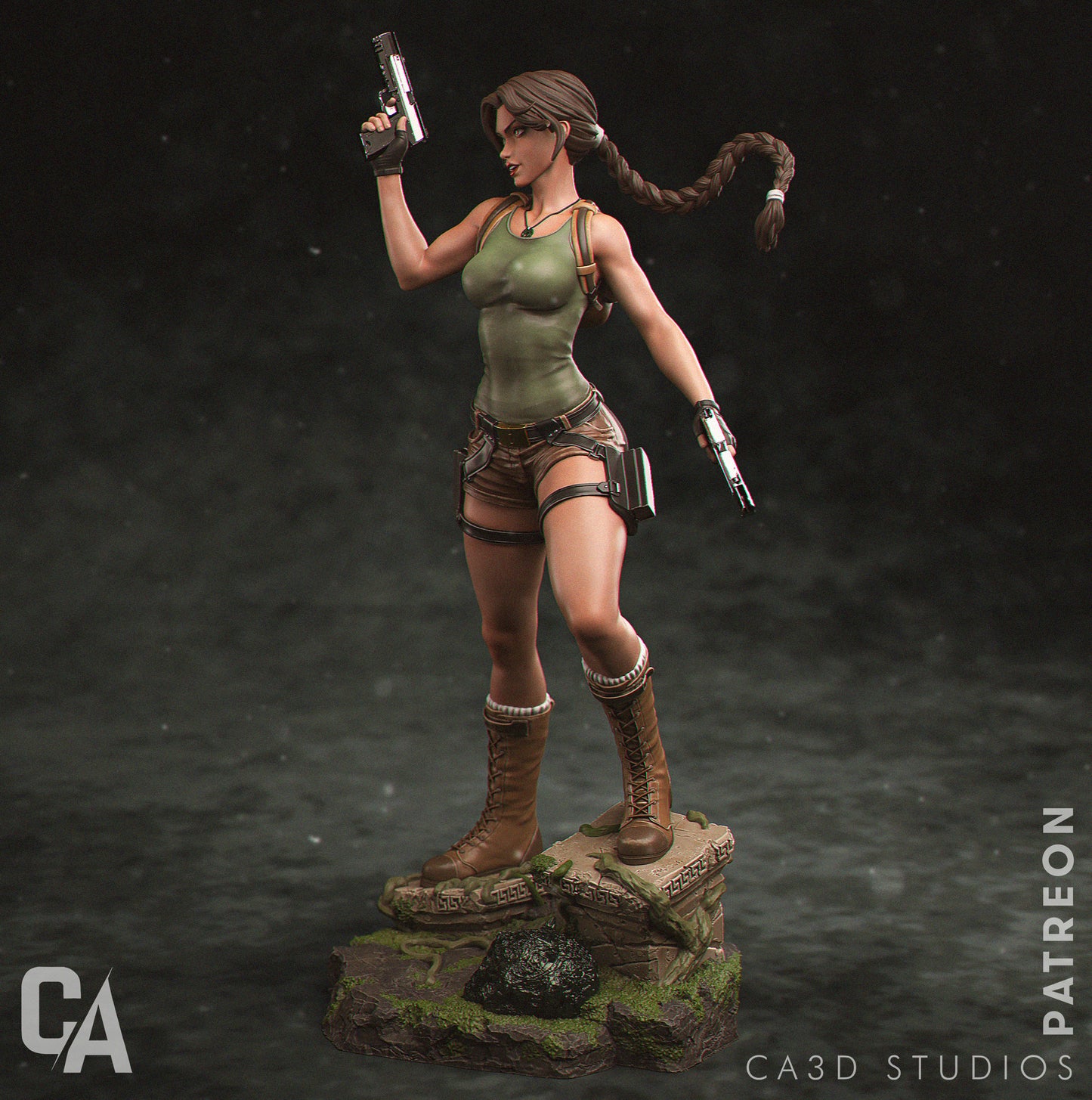 Lara Croft | Collectible Figure | Handcrafted Figure