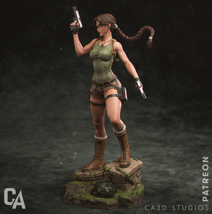 Lara Croft | Collectible Figure | Handcrafted Figure