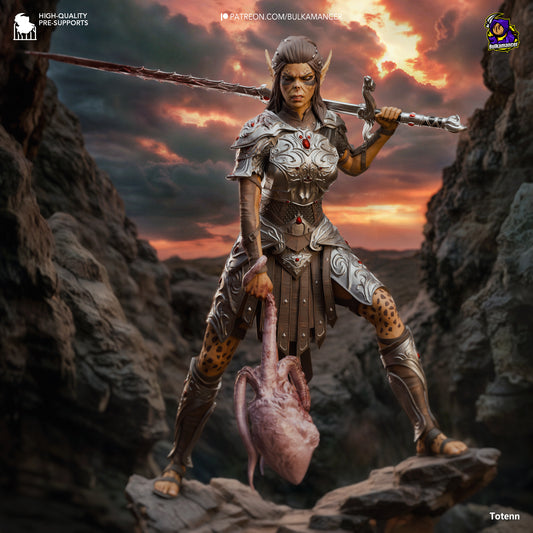 Laezel | Baldur's Gate 3| Handcrafted Figure