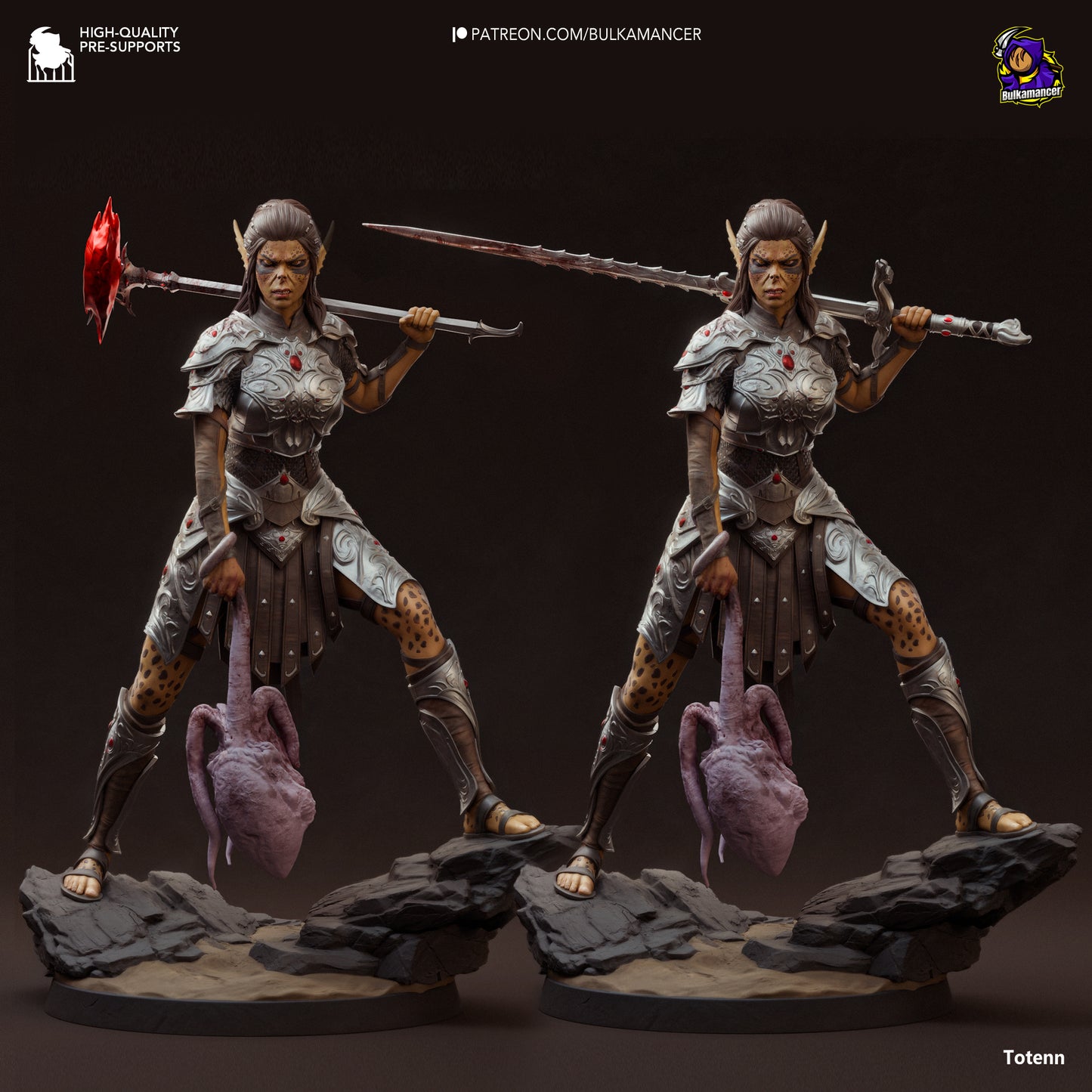 Laezel | Baldur's Gate 3| Handcrafted Figure
