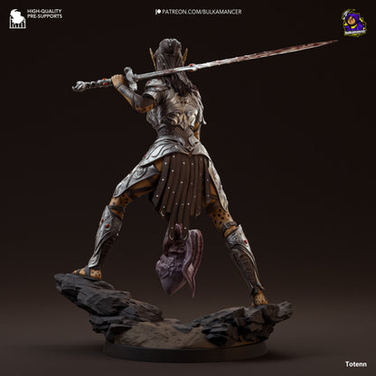 Lae’zel | Baldur's Gate 3 | Handcrafted Figure
