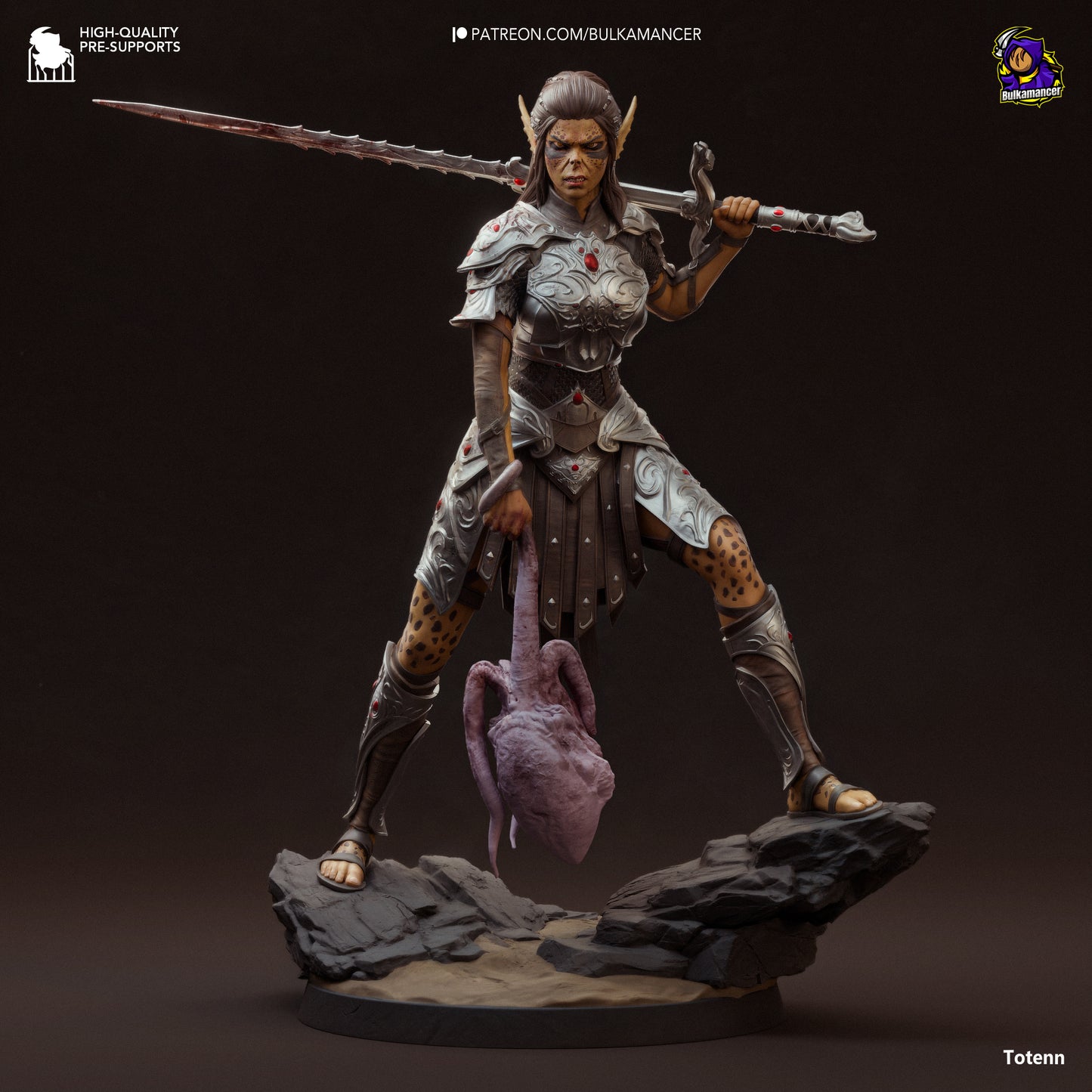 Laezel | Baldur's Gate 3| Handcrafted Figure