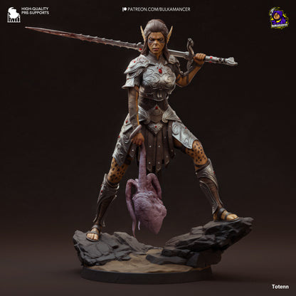 Lae’zel | Baldur's Gate 3 | Handcrafted Figure