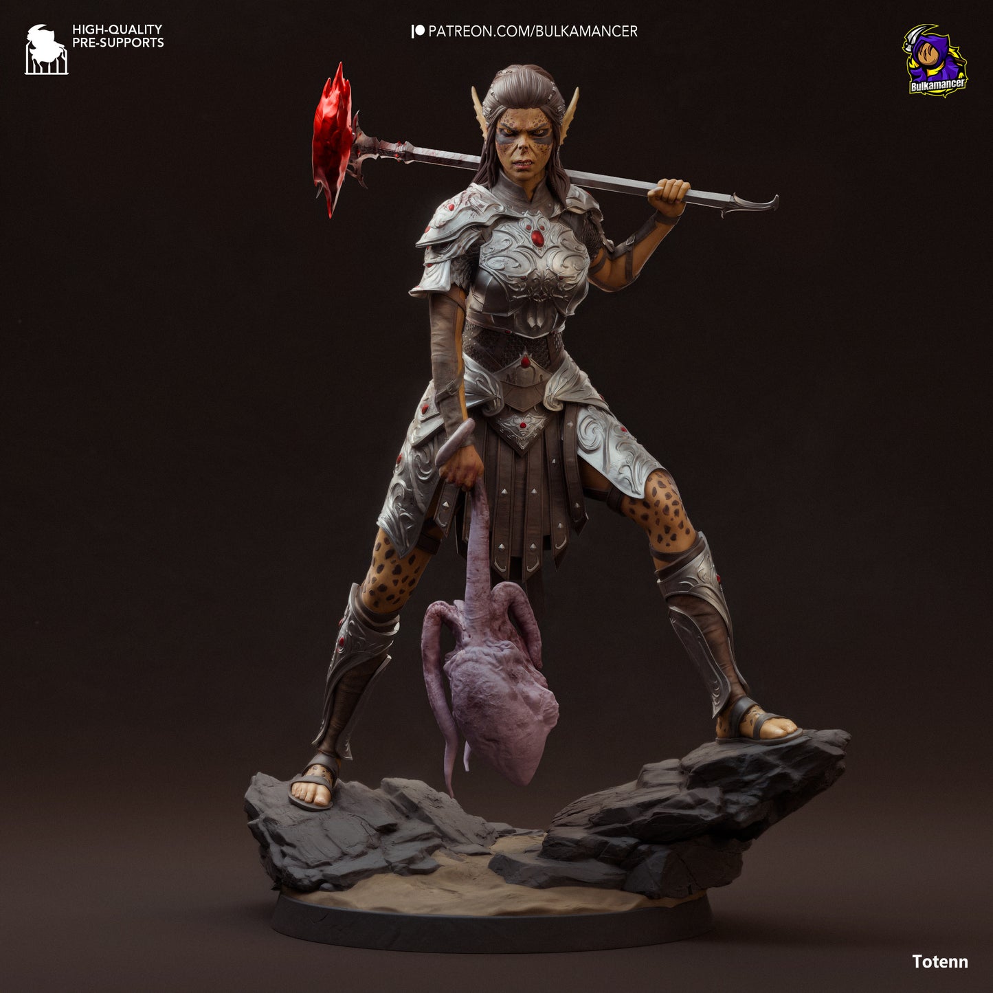 Laezel | Baldur's Gate 3| Handcrafted Figure
